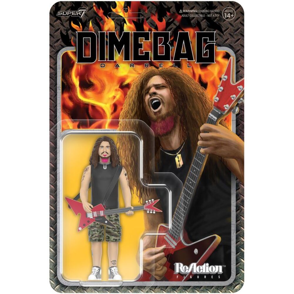 Dimebag Darrell - Super7 - Dimebag Darrell - ReAction Figures Wv1 - Culprit